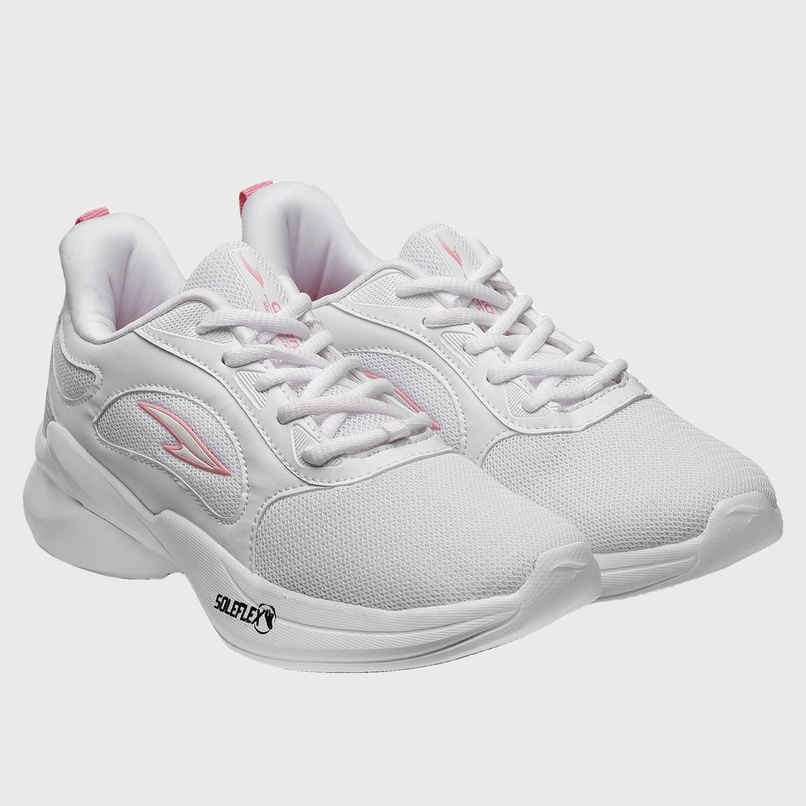 Asian Firefly-04 Women White Pink Sports Shoes (Size-6)