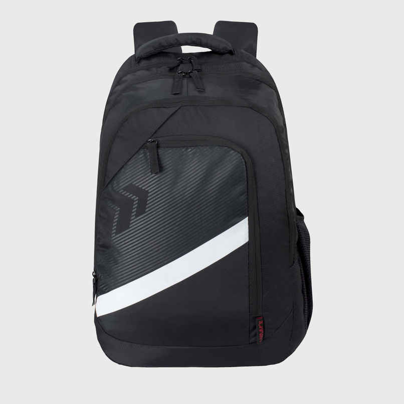 Lunar's Unisex Solid Polyester 35 L Top Handle Backpack | Black