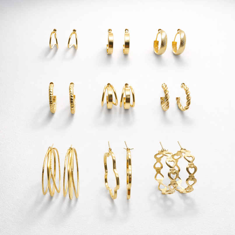 The Opal Factory Style 05 Gold Earrings-095