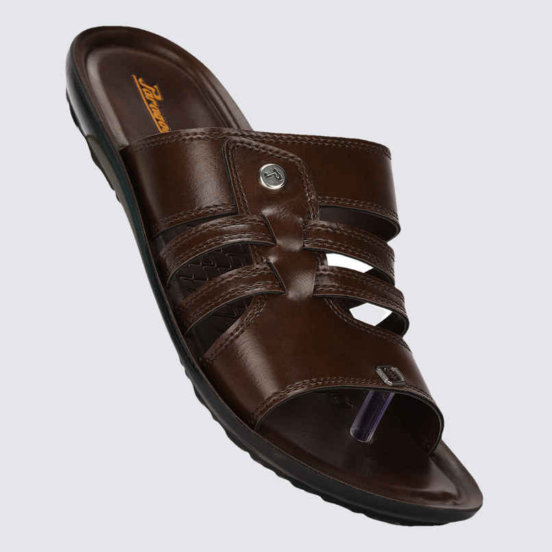 Paragon Men's Brown Pu Sandals PUK2228G UK 7