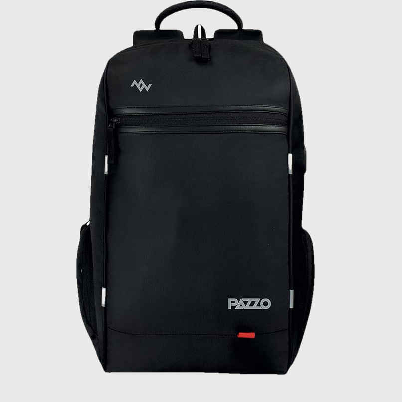 Lunar's Unisex Solid Polyester 35 L Laptop Backpack | Black - 15.6 Inches