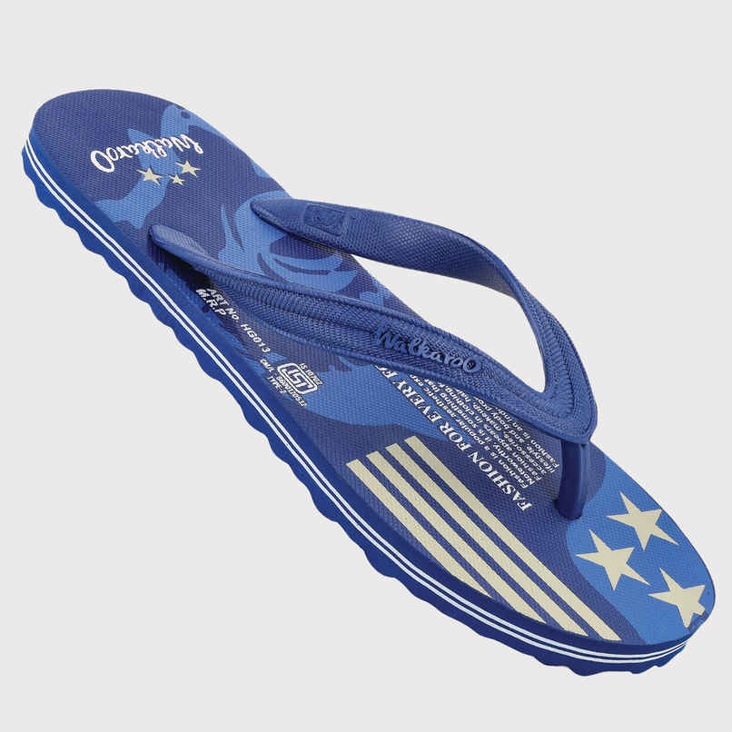 Walkaroo Men's Dailywear Hawai | HL013 Navy Blue | UK 7