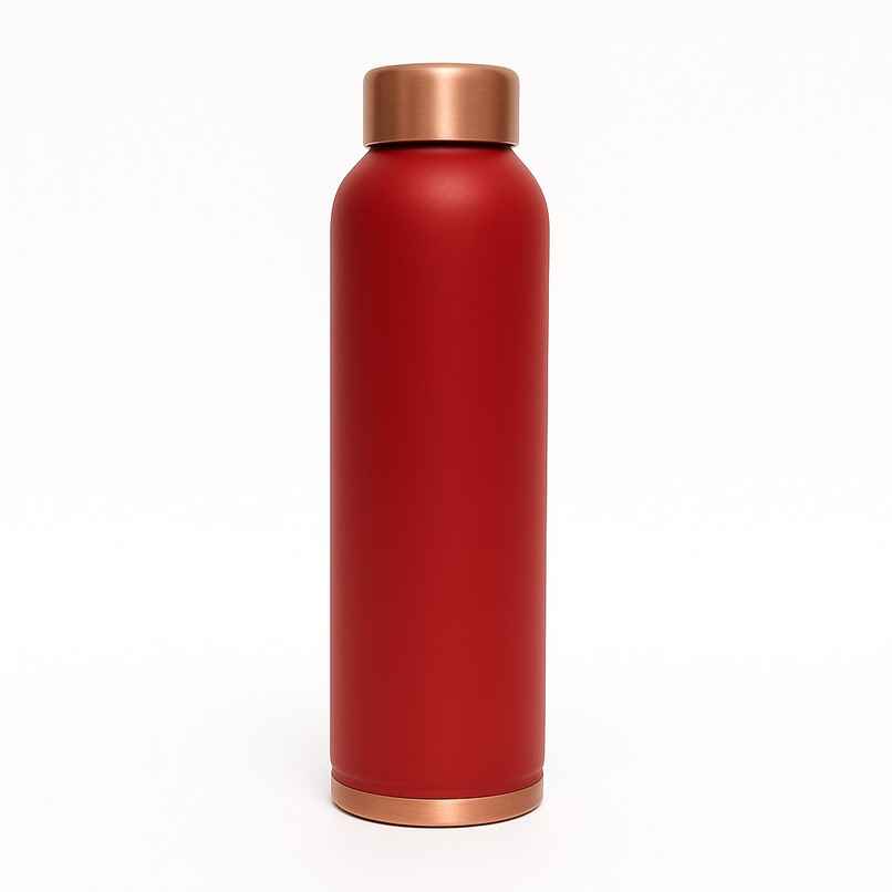 OGGN Matt Colour Copper Bottle | Red | 950 ml