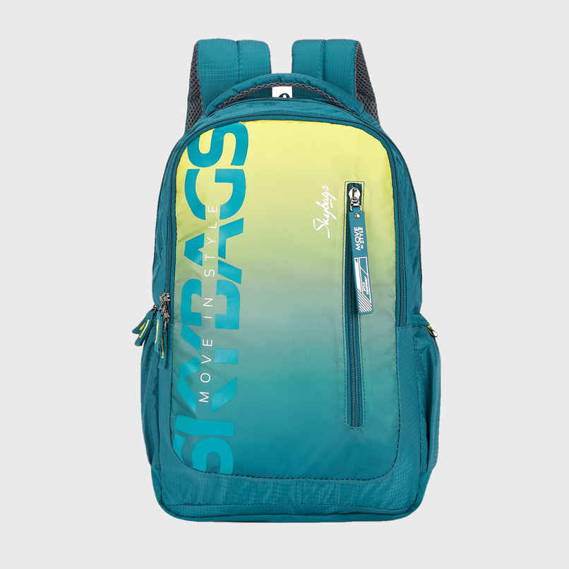 Skybags Unisex Logo Polyester 22 L Backpack | Blue