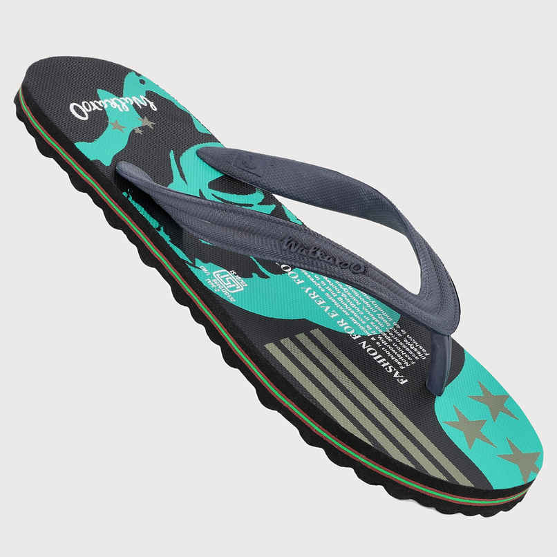 Walkaroo Men's Dailywear Hawai | HL013 Black | UK 7