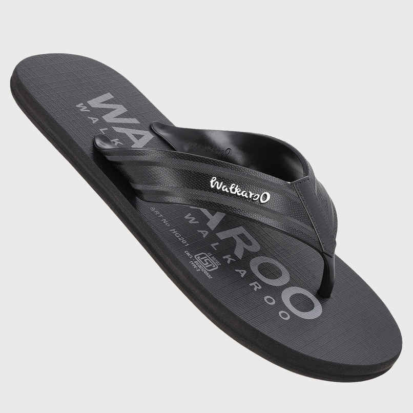 Walkaroo Men's Dailywear Hawai | HG201 Black | UK 10