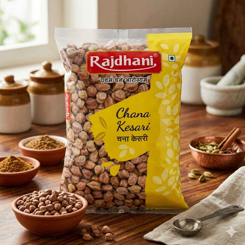 Rajdhani Unpolished Kala Chana