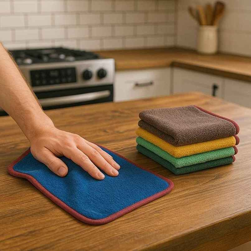 Elegant Weavers Hand Towel | 30 x 30 cm | Assorted Design & Colour