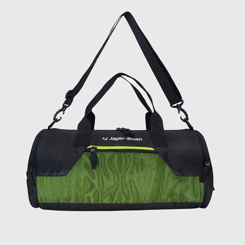 Jager-Smith JSGB500 | Black, Green Multipurpose GYM Bag-27L
