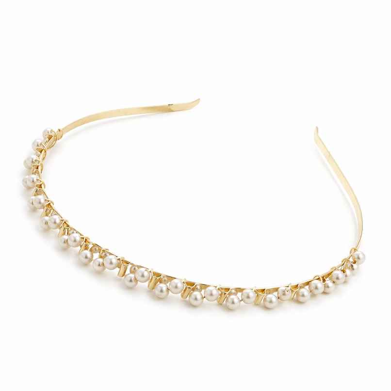 The Opal Factory Hair Accessories | Pearl Floral Headband