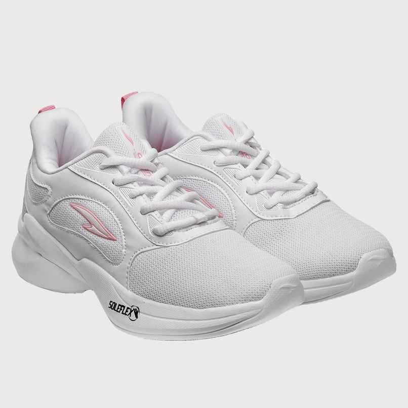 Asian Firefly-04 Women White Pink Sports Shoes (Size-6) Asian Firefly-04 Women White Pink Sports Shoes (Size-6)
