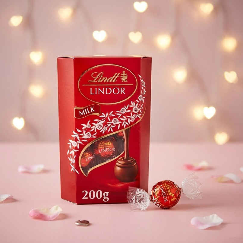 Lindt Exotic Milk Cornet Chocolate | Premium Chocolate