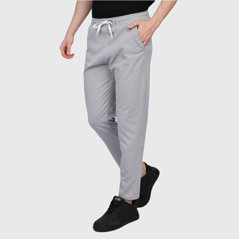 GCYX Men's Track Pant | 60% Cotton 40% Polyester Comfortable Wear | Grey Mel - XL