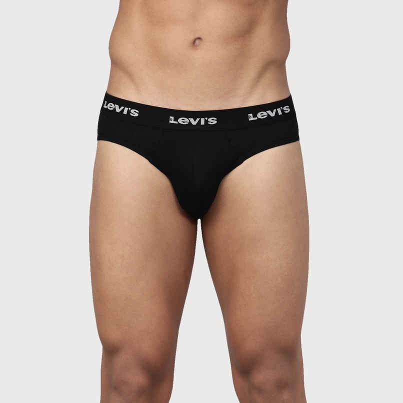 Levi's 009 Men's Neo Brief | Contoured Double Pouch | Black | S Levi's 009 Men's Neo Brief | Contoured Double Pouch | Black | S