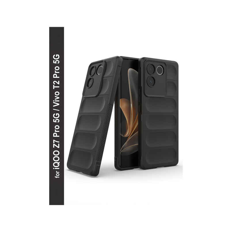 Zapcase Back Cover for iQOO Z7 Pro 5G | Magic-Black