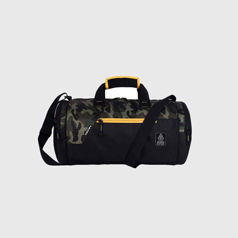 Gear Unisex Polyester 26 L Duffle Bag | Khaki Camo