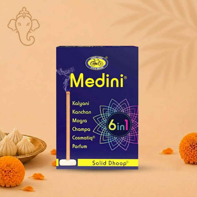 Cycle Medini 6 in 1 Solid Dhoop Sticks | From House of Cycle Cycle Medini 6 in 1 Solid Dhoop Sticks | From House of Cycle
