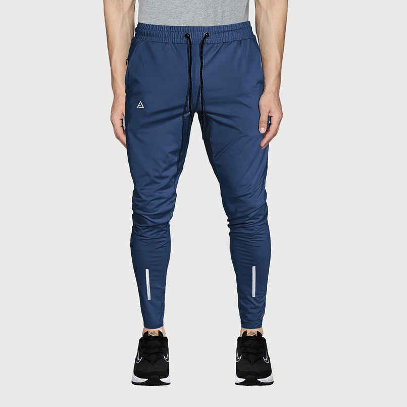 Avolt Men's Solid Regular Fit Track Pant | Airforce Blue - 2XL