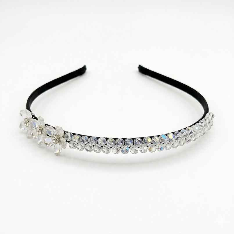 The Opal Factory Hair Accessories | Silver Crystal Flower Hair B& The Opal Factory Hair Accessories | Silver Crystal Flower Hair B&