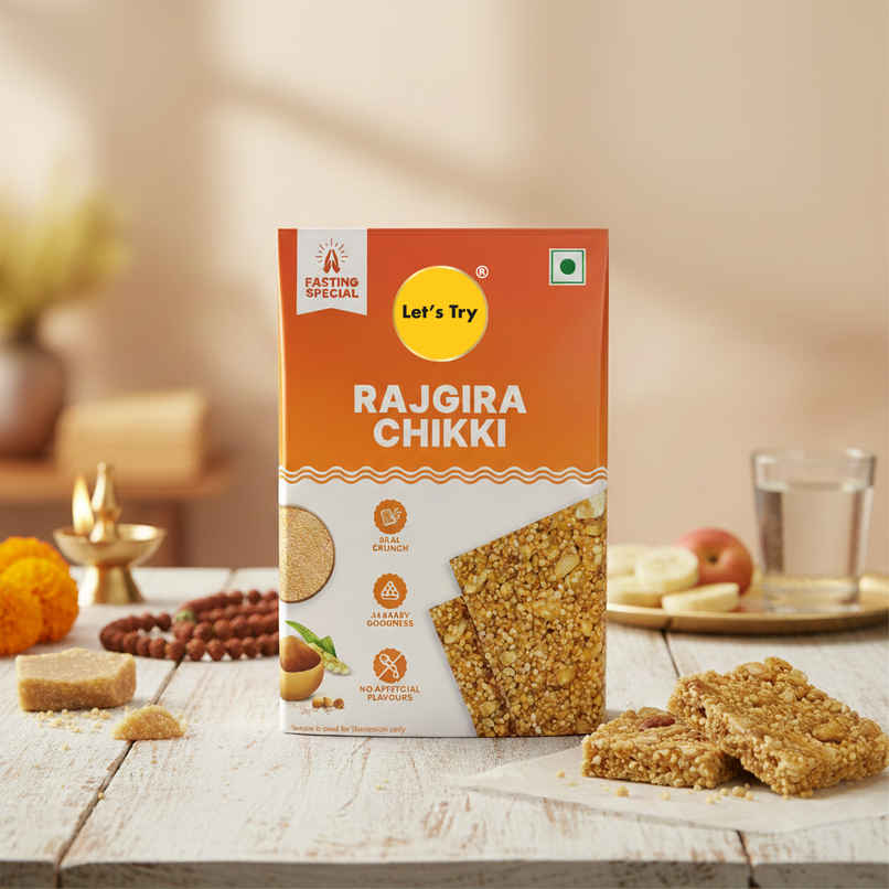Let's Try Rajgira Chikki