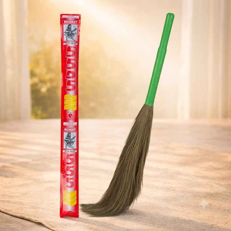 Monkey 555 Regular Grass Broom | Natural Grass Broom