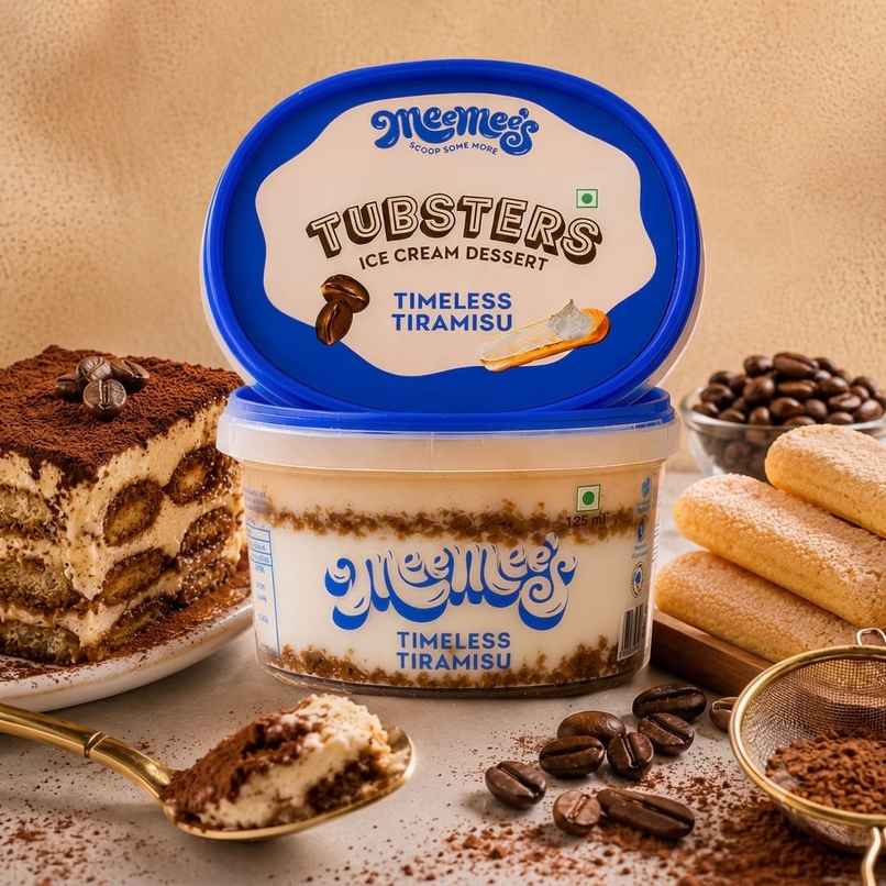 Meemee's Timeless Tiramisu Tubster - Ice Cream Sundae Meemee's Timeless Tiramisu Tubster - Ice Cream Sundae