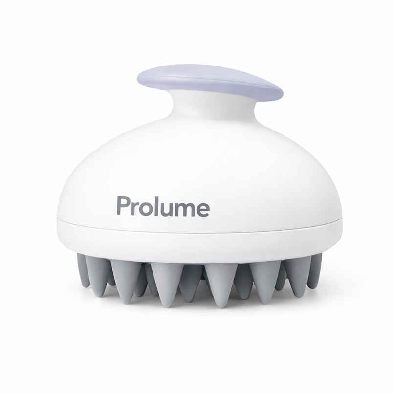 Sanfe Prolume Hair Scalp Massager Brush for Shampoo & Oil | Silicone Head Massager