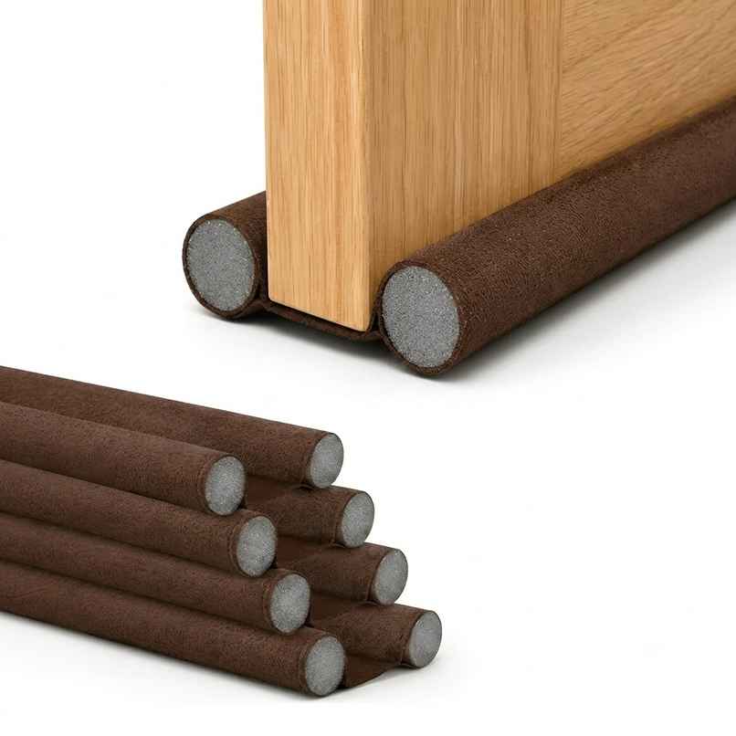 Senego Door Guard Bottom Seal Strip 38 Inch for Noise, Dust & Insect Blocker Door Gap Filler | Brown Senego Door Guard Bottom Seal Strip 38 Inch for Noise, Dust & Insect Blocker Door Gap Filler | Brown