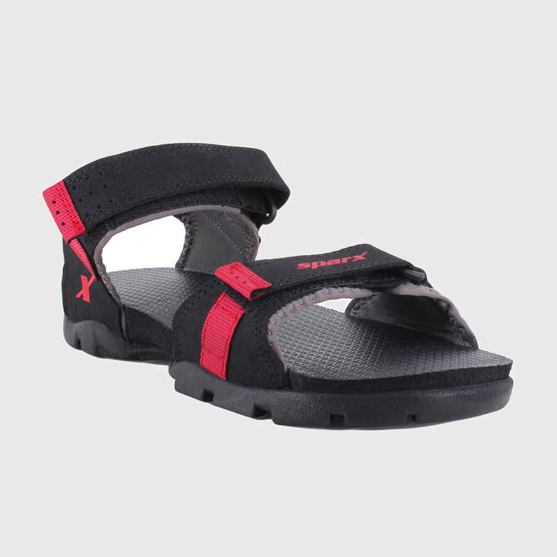 Sparx Sandal SS-109 Black & Red For Men - 10