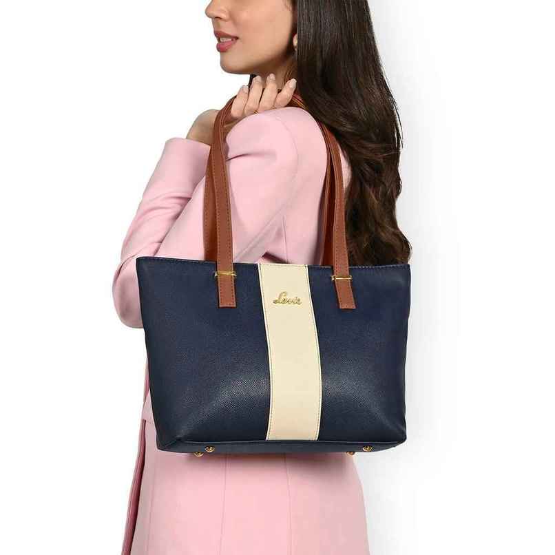 Lavie Women's Kara Colourblock Tote Handbag | Ladies purse | Shoulder Bag | Navy Lavie Women's Kara Colourblock Tote Handbag | Ladies purse | Shoulder Bag | Navy