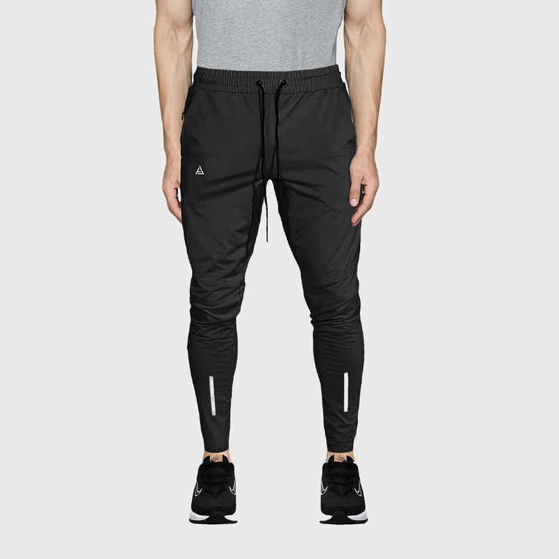 Avolt Men's Solid Regular Fit Track Pant | Black - 2XL