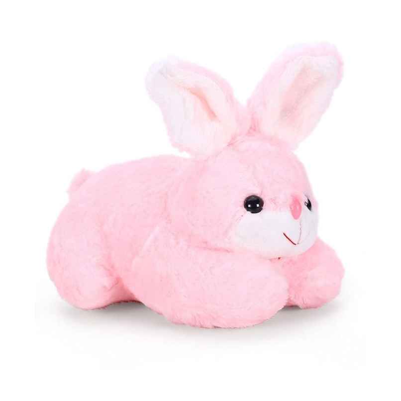 DearJoy Rabbit Plush Soft Toy - Pink, 26cm