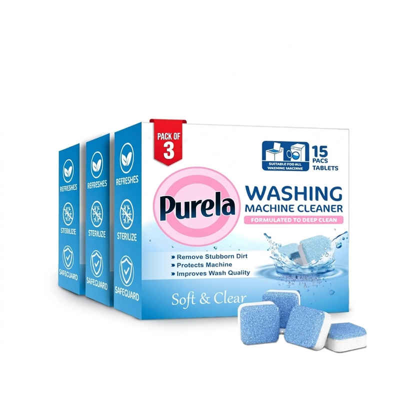 Purela Washing Machine Cleaner Tablets Purela Washing Machine Cleaner Tablets