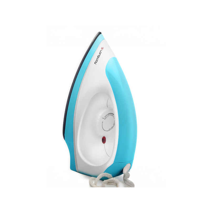 Longway Kwid Light Weight Non-Stick Teflon Coated Dry Iron, Electric Iron(1100 Watt, Blue)