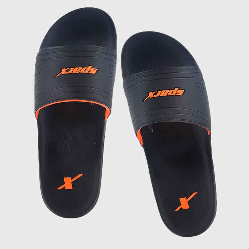 Sparx Slides Sfg-144 Black For Men Size-8