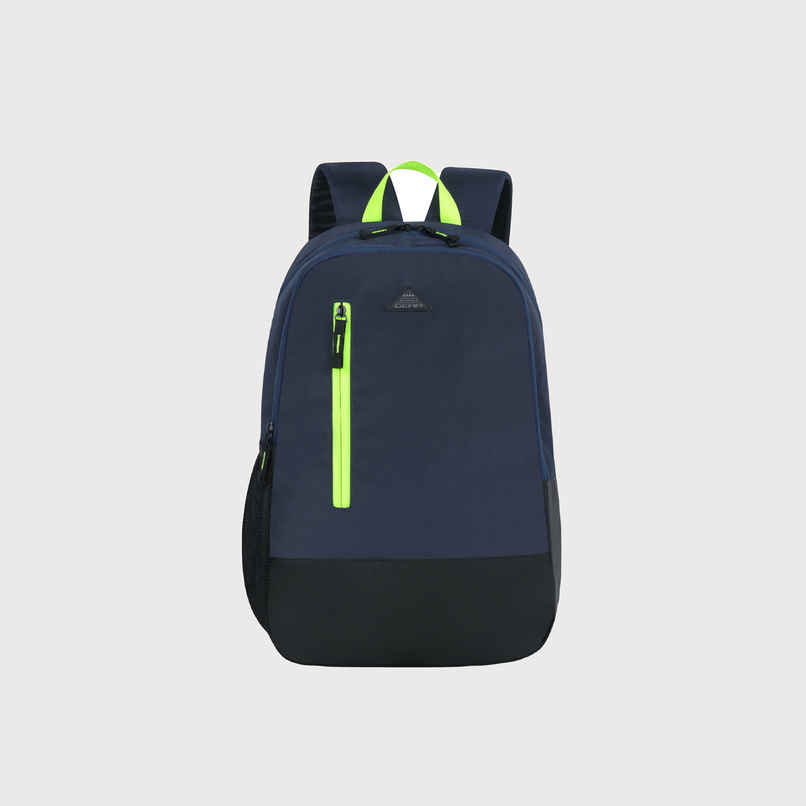 Gear Unisex Solid Polyester 25 Litres Top Handle Backpack | Navy - 15 Inches