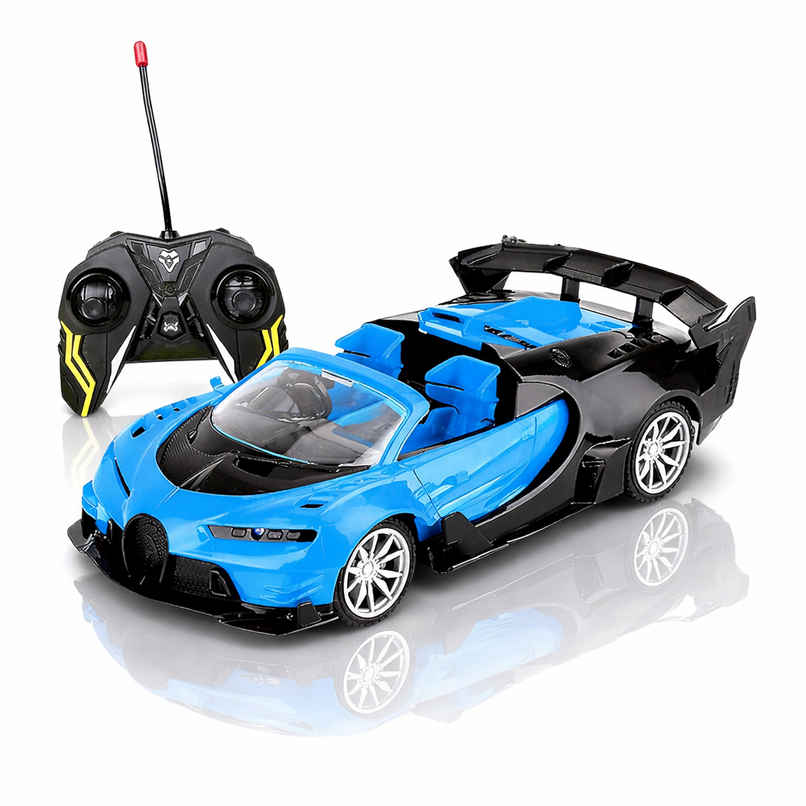 Fablue Blue Color Open Top Sports Remote Control Toy Car for Kids Fablue Blue Color Open Top Sports Remote Control Toy Car for Kids