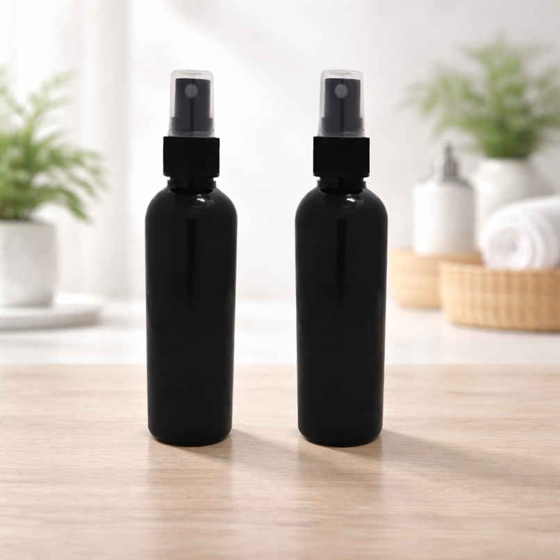 Zedak Travel Spray Bottle | Plastic | 120 ml | Black Zedak Travel Spray Bottle | Plastic | 120 ml | Black