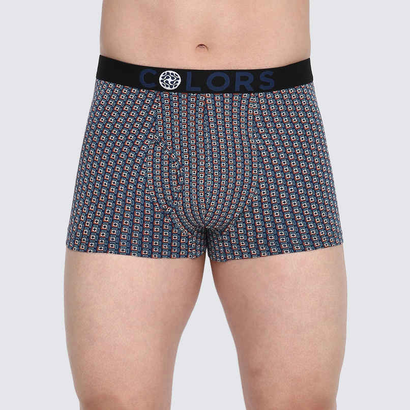Rupa Colors Men's Front Open Printed Mini Trunk | Style 104 | 90 cm | Colour May Vary Rupa Colors Men's Front Open Printed Mini Trunk | Style 104 | 90 cm | Colour May Vary