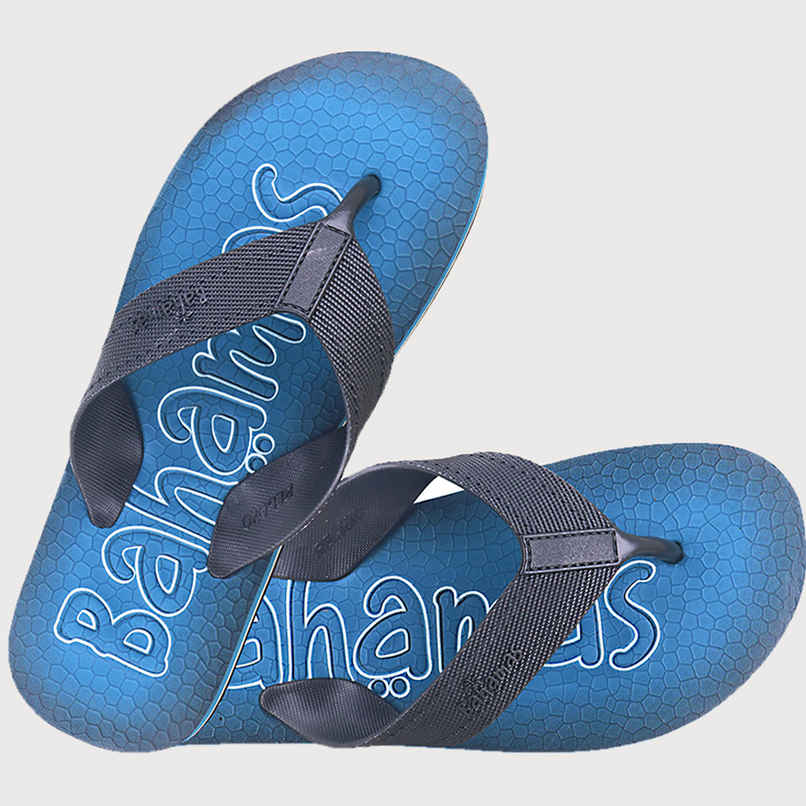 Bahamas Men's Slippers | BHG-275 | Blue - UK 7