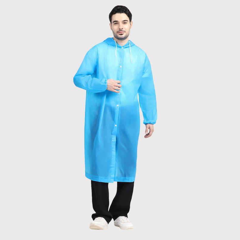 Citizen EVA Raincoat Poncho - Blue-CP04