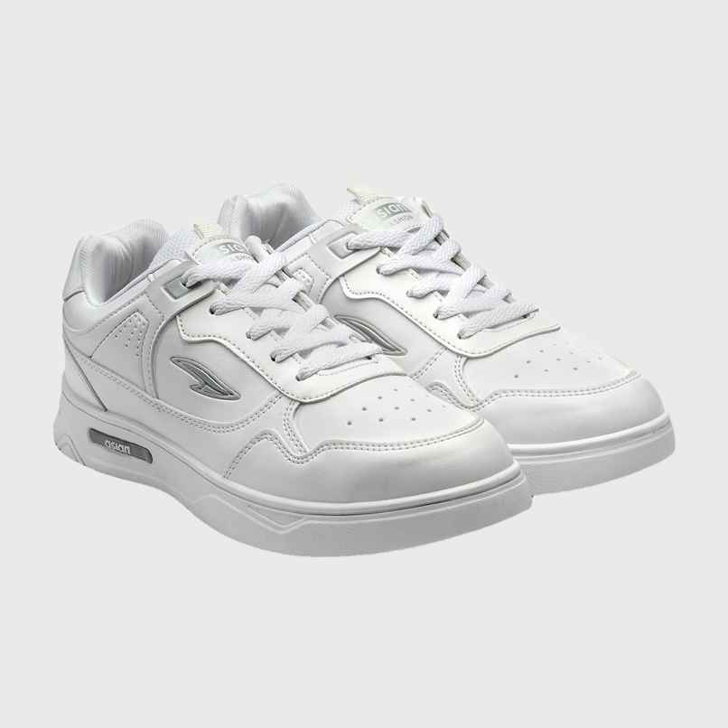 Asian Boston-01 Men Sneakers White (Size-8)