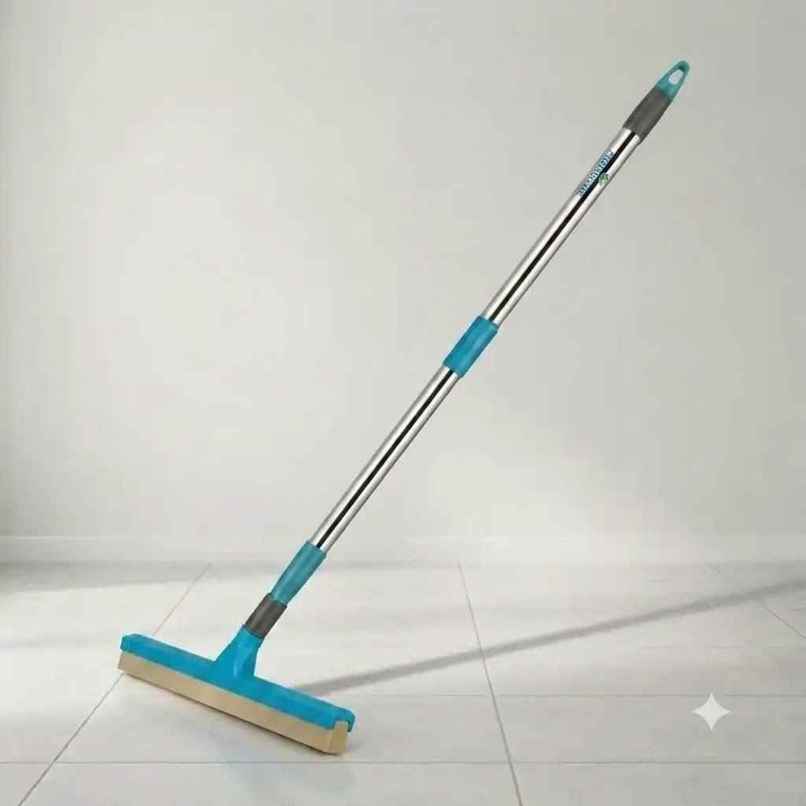 Proclean Floor Eva Wiper | 16 Inch | With SS Handle - 41 Inch | Green Proclean Floor Eva Wiper | 16 Inch | With SS Handle - 41 Inch | Green