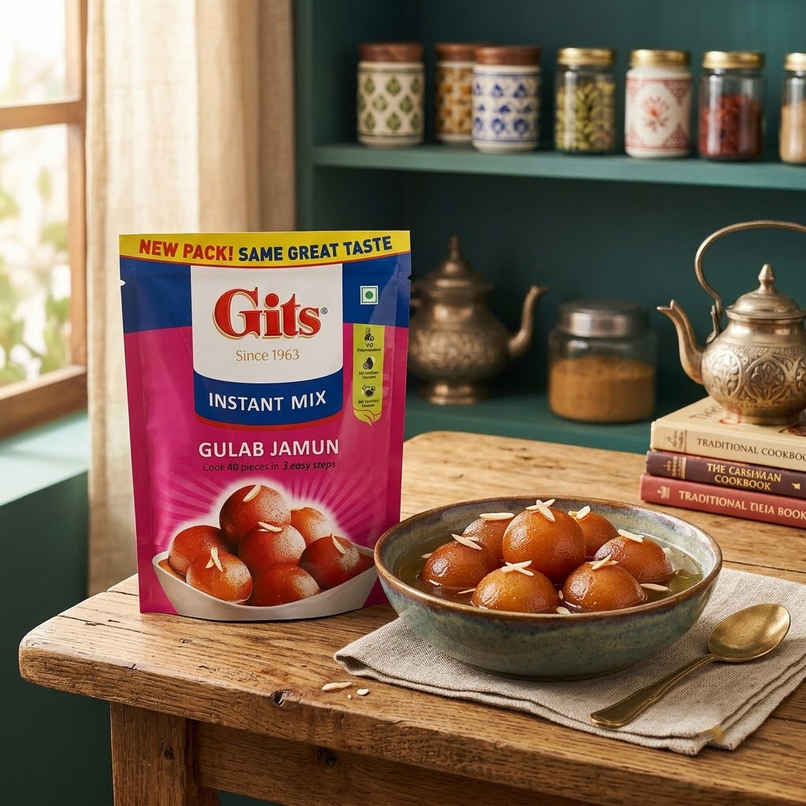 Gits Gulab Jamun Instant Dessert Mix | Easy & Delicious
