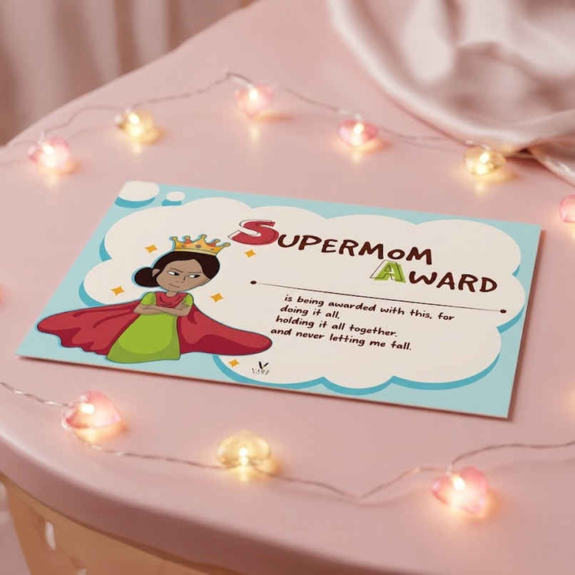Supermom Award Certificate | Vibebling Supermom Award Certificate | Vibebling