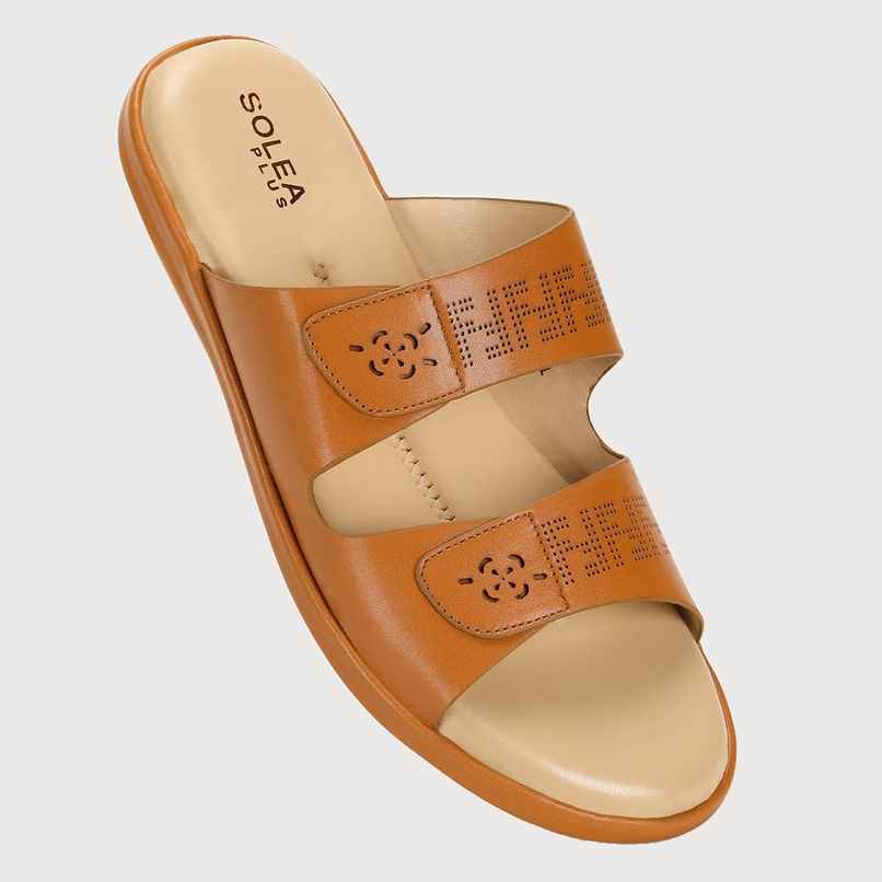 Paragon Rk6028L Stylish Lightweight Comfortable Casual Sandals For Women Brown - 4