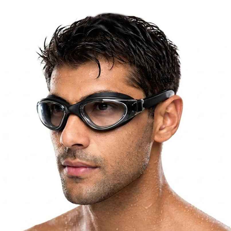 Slovic UV-Protected Unisex Swimming Goggles with Adjustable Straps - Wide Fit Slovic UV-Protected Unisex Swimming Goggles with Adjustable Straps - Wide Fit