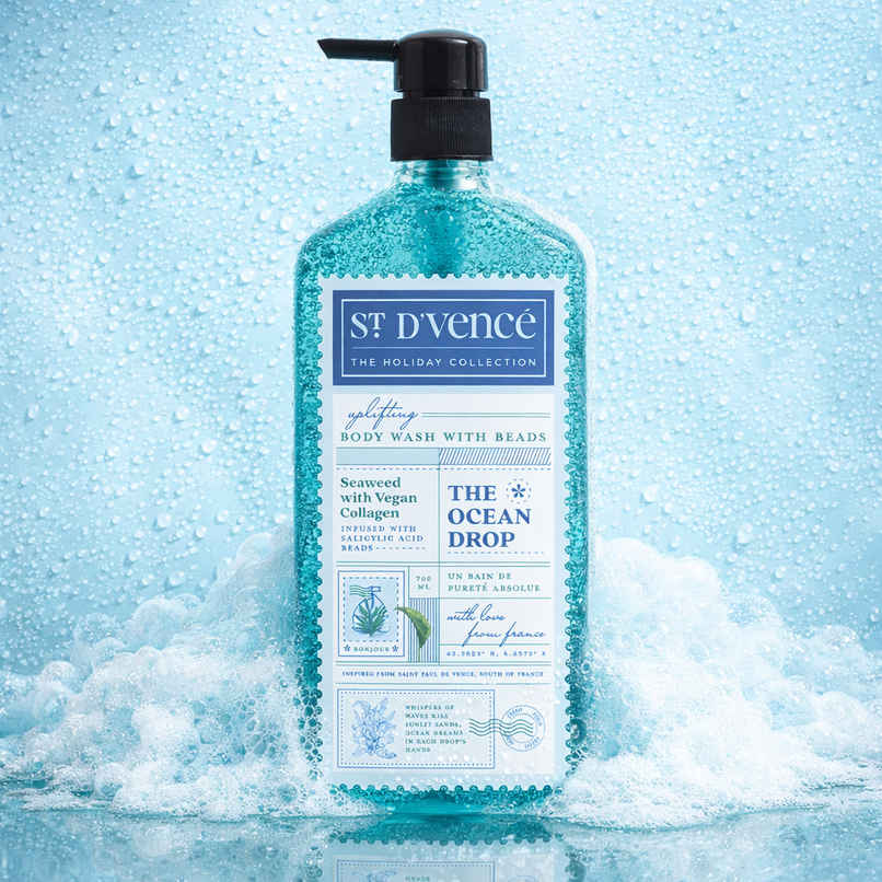 St Dvence Ocean Drop Body Wash with Vegan Collagen Seaweed
