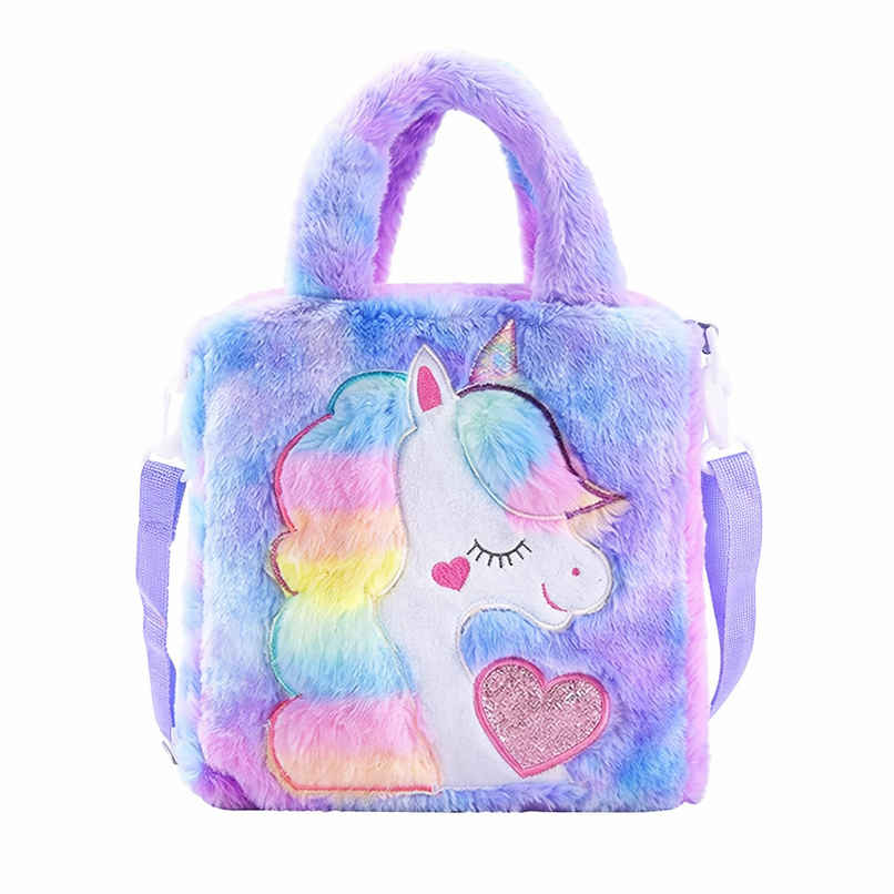 Kidara Kids Crossbody Unicorn Handbag Purple Kidara Kids Crossbody Unicorn Handbag Purple