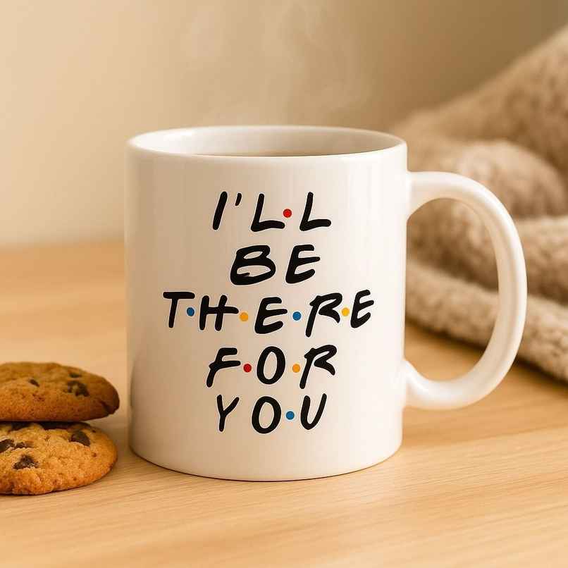 OGGN I Will Be There for You Text Printed Mug | 380 ml